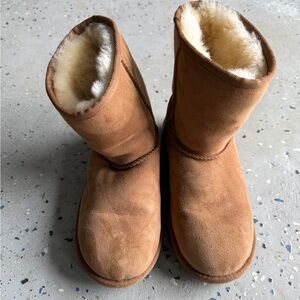 UGG Tan Boots with Fur Lining